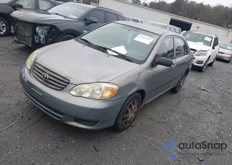 2003 Toyota Corolla Ce z USA, uszkodzony, nr VIN 1NXBR32EX3Z087164